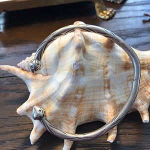 Sterling Jamaican Bangle from 60’s